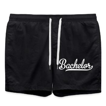 Célibataire - Short de bain - noir - Devant - AI Model Male 185 light (185cm)