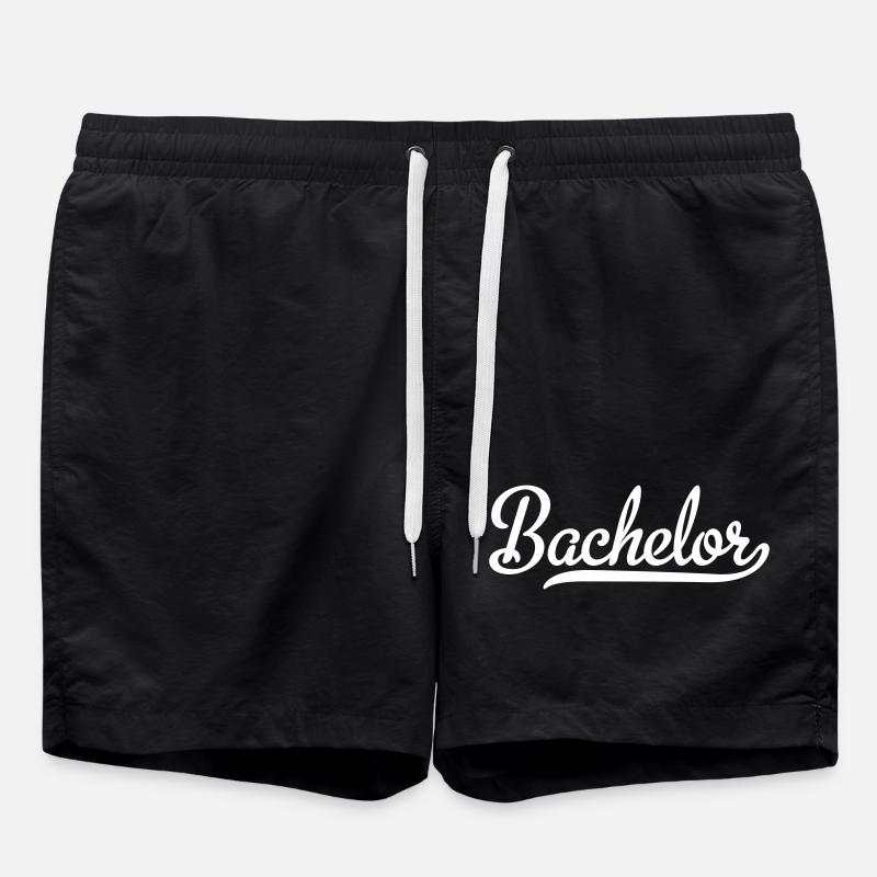 Bachelor - Swim Trunks - black