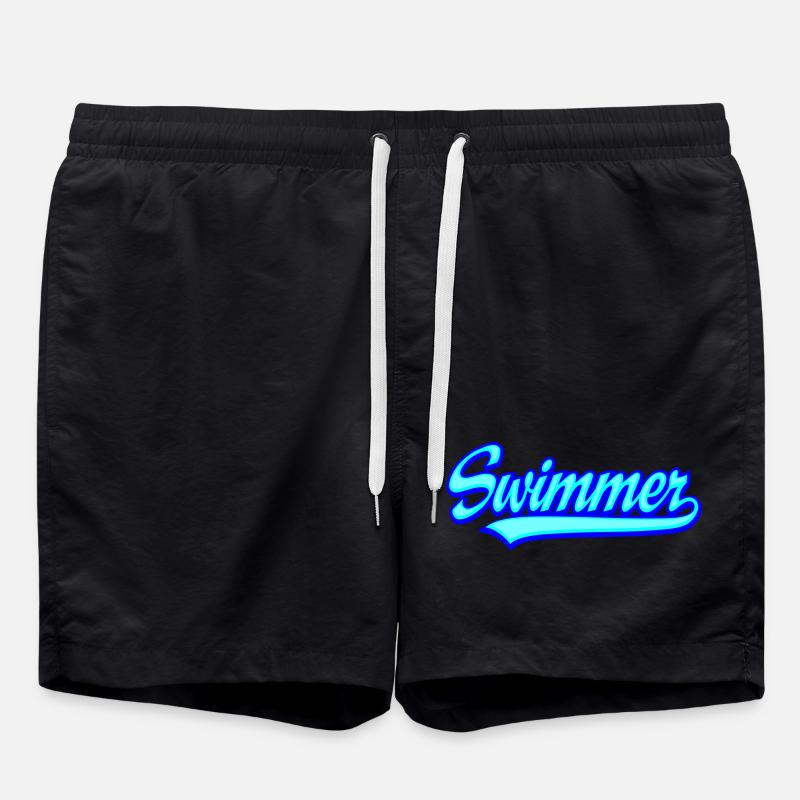 Swimmer - Swim Trunks - black