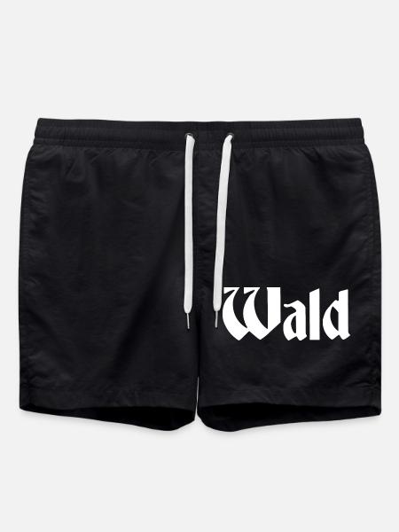 Forest - Swim Trunks - black