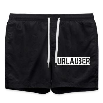 VACATIONER - Swim Trunks - black - Front - AI Model Male 185 light (185cm)