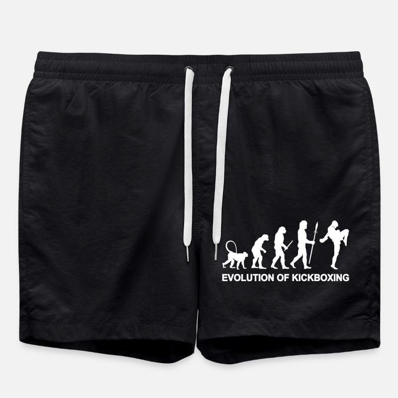 Development of kickboxing - Swim Trunks - black