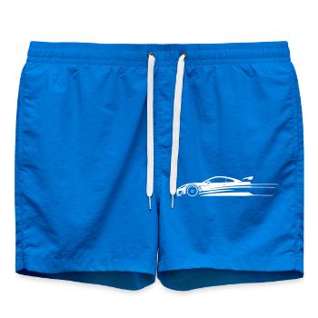 Tuning Logo Voiture de sport - Short de bain - cobalt blue - Devant