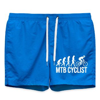 Evolution einer MTB-Radfahrer-Silhouette - Badeshorts - Cobalt blue - Vorne