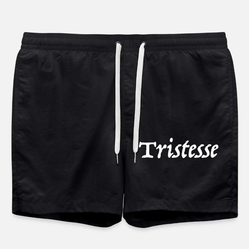 Tristesse - Badeshorts - Schwarz