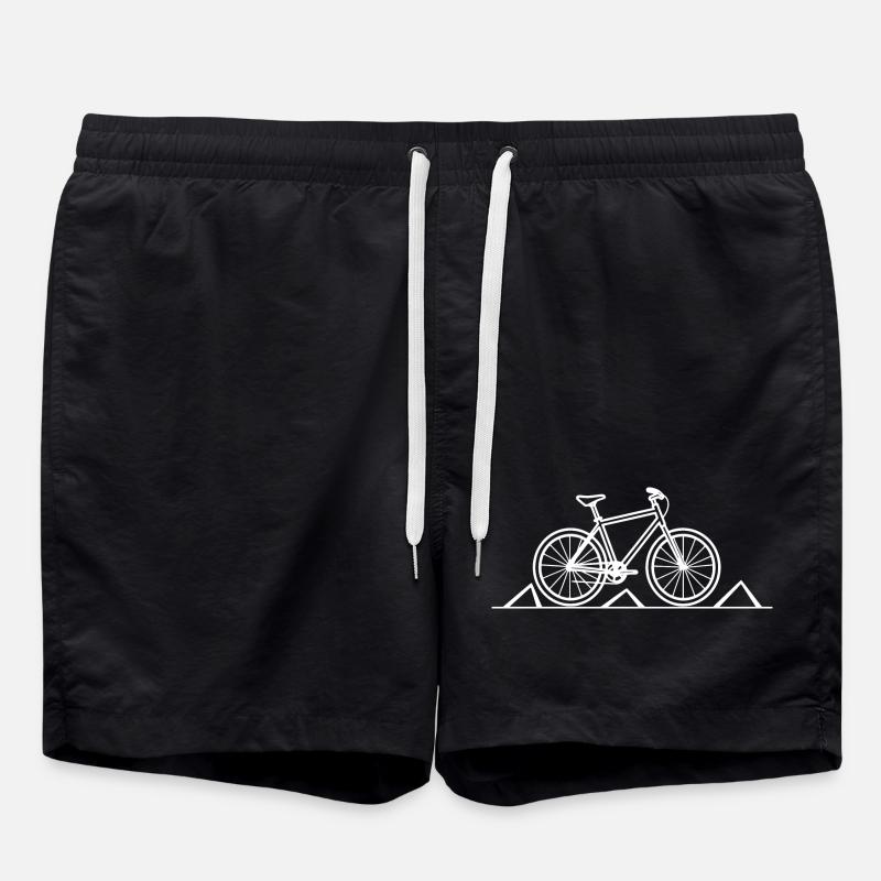 Dessin VTT - Short de bain - noir