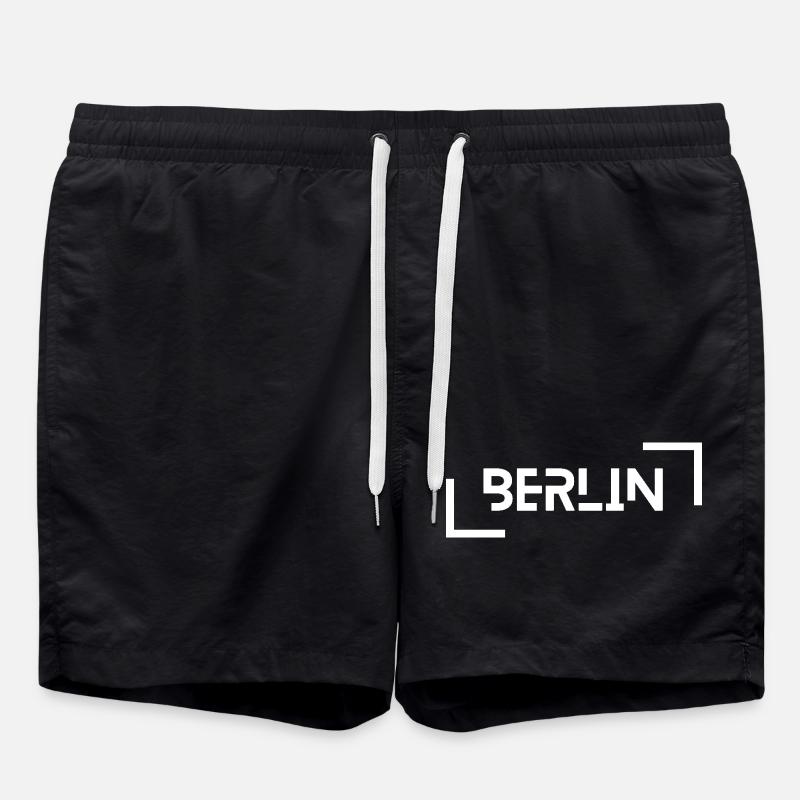 Berlin - Badeshorts - Schwarz