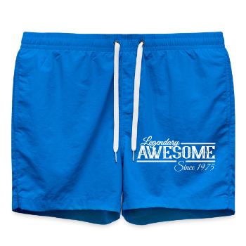 Legendary since 1975 Vintage - Swim Trunks - cobalt blue - Front