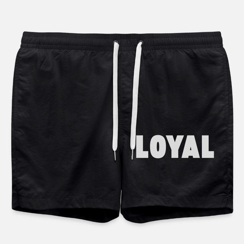 Loyal Loyalty - Swim Trunks - black