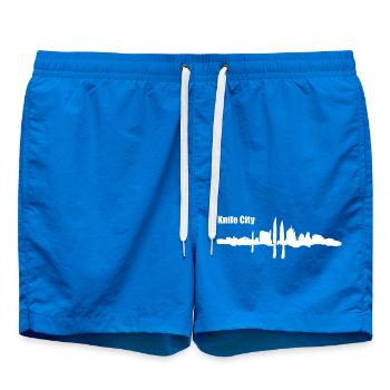 Messer City - Swim Trunks - cobalt blue - Front