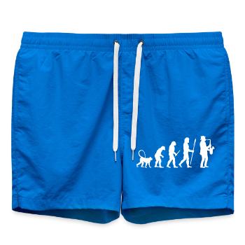 Évolution de la musique jazz - Short de bain - cobalt blue - Devant