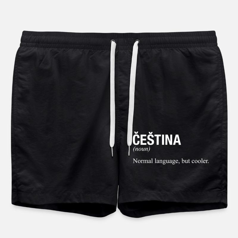 CESTINA, République tchèque - Short de bain - noir