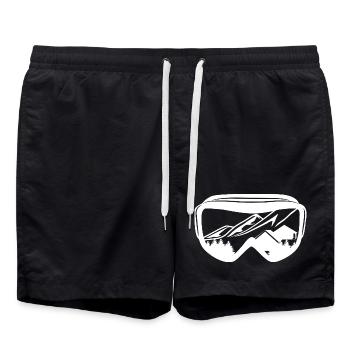 Snowboarding Goggles - Swim Trunks - black - Front - AI Model Male 185 light (185cm)
