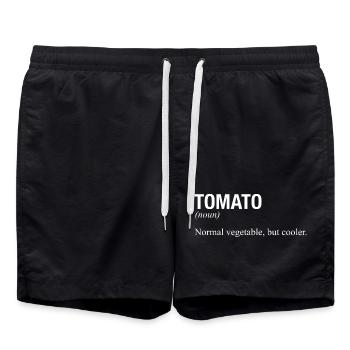 TOMATO Tomate - Short de bain - noir - Devant - AI Model Male 185 light (185cm)
