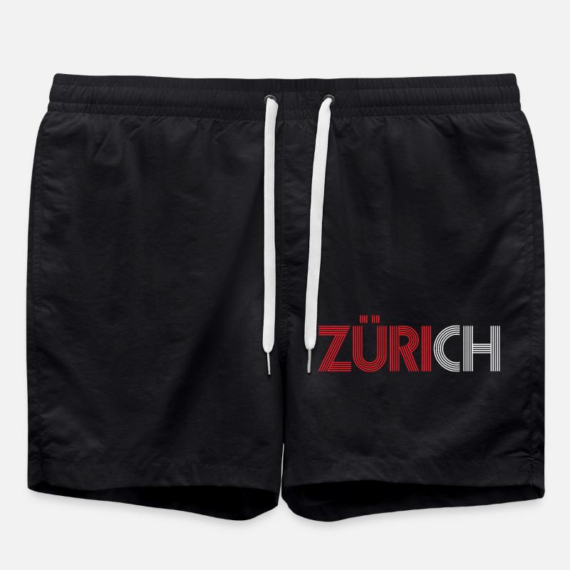ZURICH Suisse Suisse - Short de bain - noir