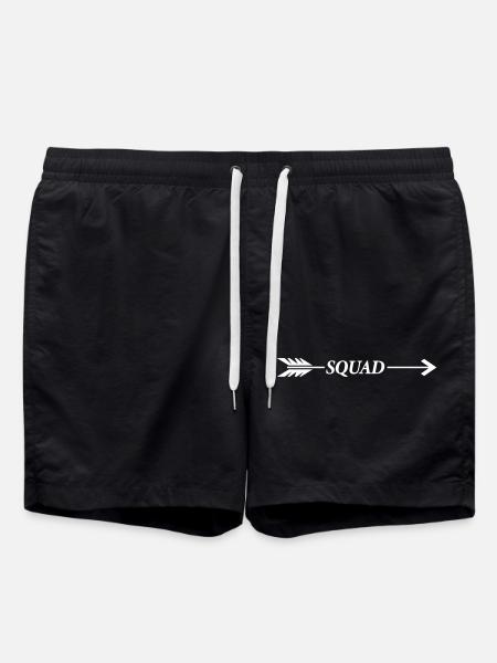 Squad Arrow - Swim Trunks - black
