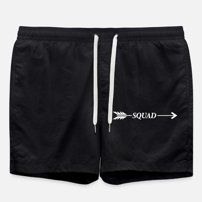 Squad Arrow - Swim Trunks - black