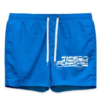 Silhouette d’autobus - Short de bain - cobalt blue - Devant