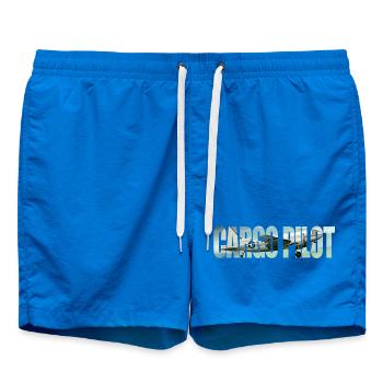 Pilote cargo C-46 - Short de bain - cobalt blue - Devant