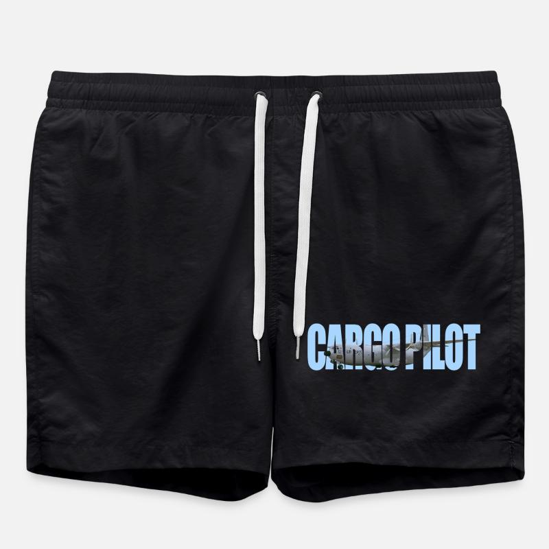 Cargo pilot C-133 - Swim Trunks - black
