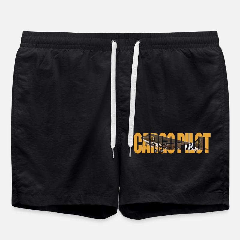 Cargo pilot C-47 - Swim Trunks - black