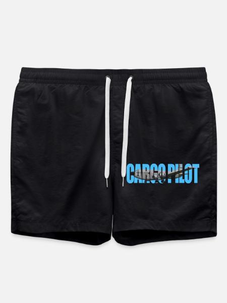 Cargo pilot C-124C - Swim Trunks - black