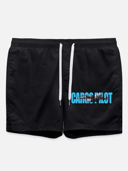 Cargo pilot C-17 - Swim Trunks - black