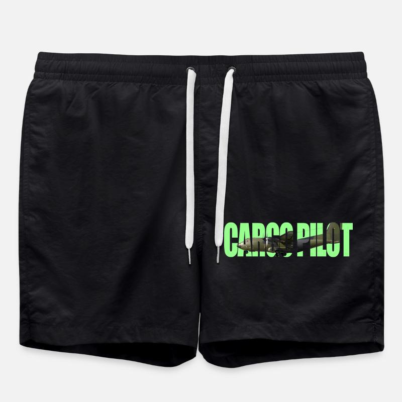 Cargo pilot C-160 - Badeshorts - Schwarz