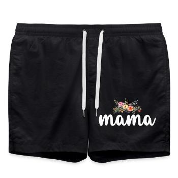 Maman Maman - Short de bain - noir - Devant - AI Model Male 185 light (185cm)