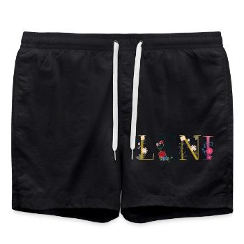 Leni - Swim Trunks - black - Front - AI Model Male 185 light (185cm)