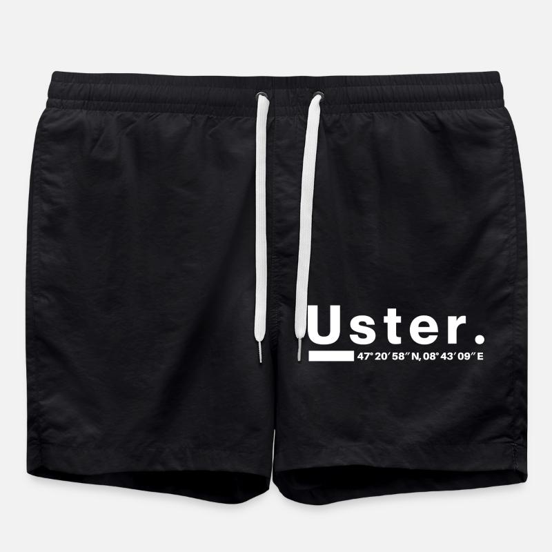 Coordonnées Uster Zurich - Short de bain - noir