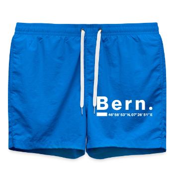 Coordonnées Berne Suisse bernoise - Short de bain - cobalt blue - Devant