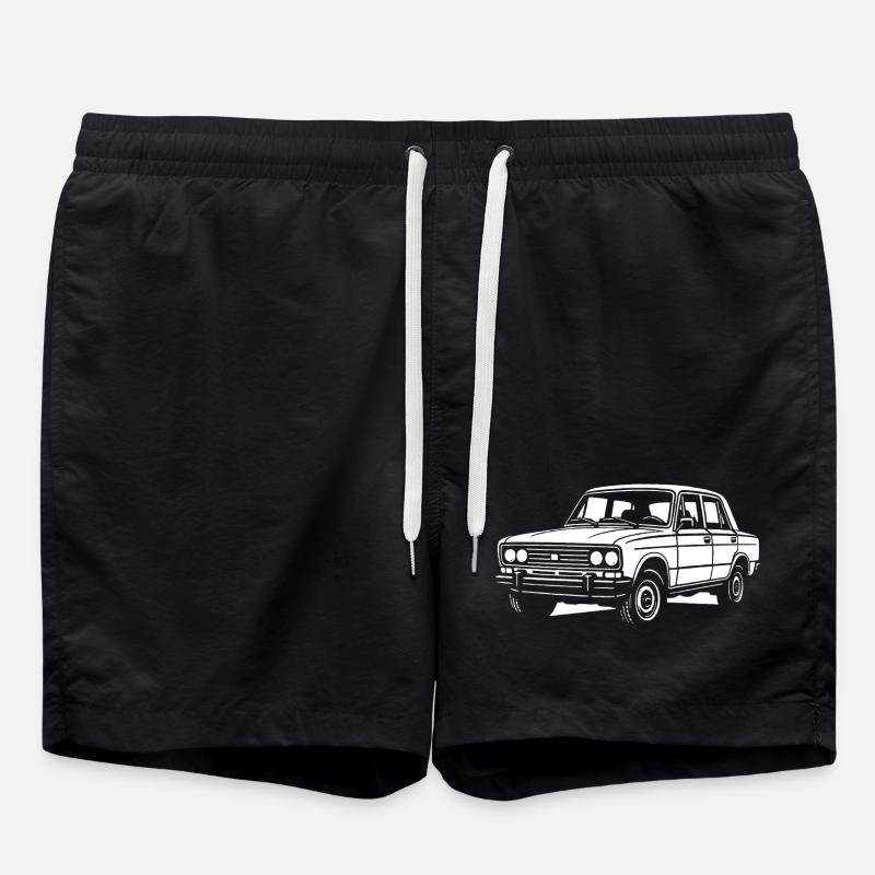 Klassiker mit Charakter - Badeshorts - Schwarz