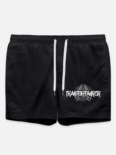 Diesel im Blut - Badeshorts - Schwarz