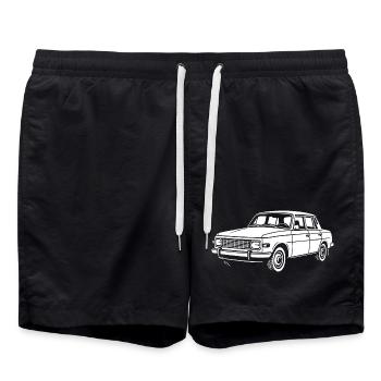 La RDA sur quatre roues - Short de bain - noir - Devant - AI Model Male 185 light (185cm)
