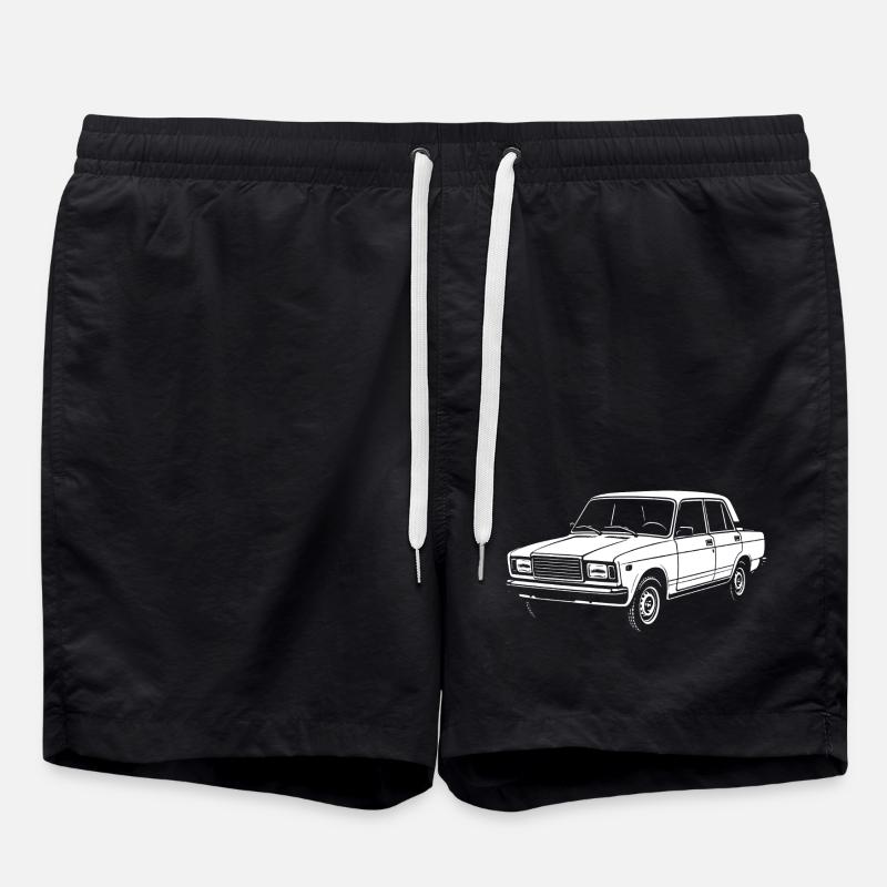 Boxing Charm - Swim Trunks - black