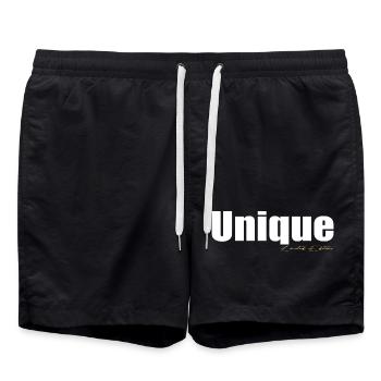 Unique - Swim Trunks - black - Front - AI Model Male 185 light (185cm)