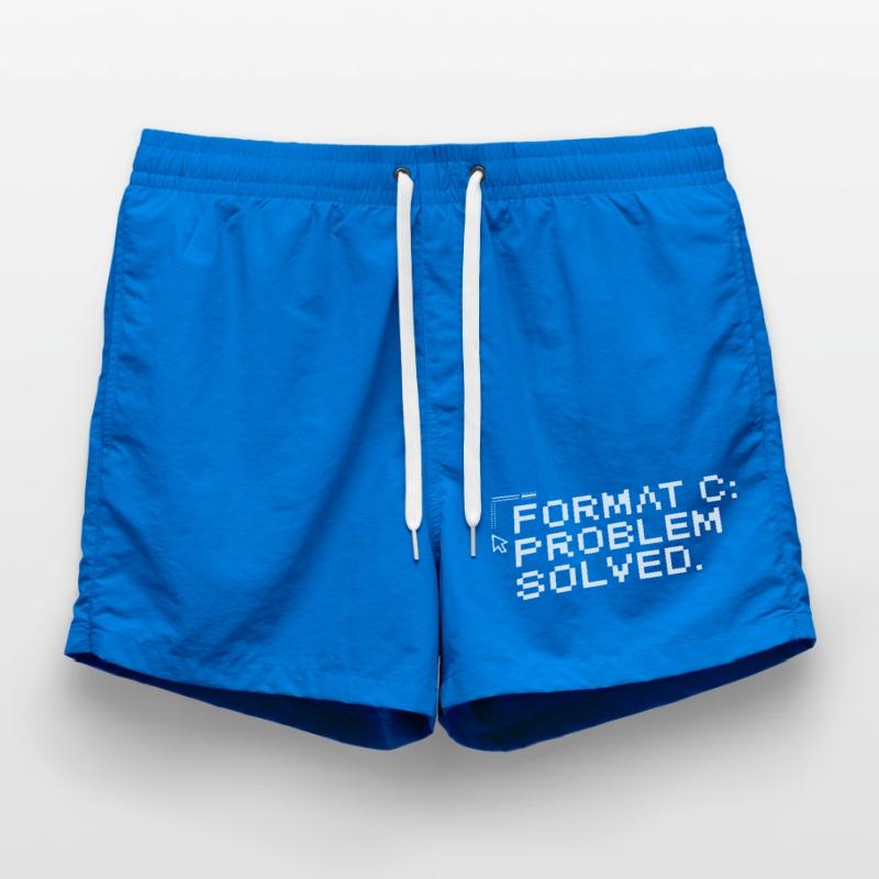 Format c: problem solved. Badeshorts