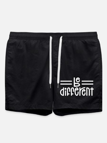 Sei anders - Badeshorts - Schwarz