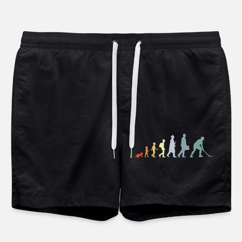 Hockey Evolution - Swim Trunks - black