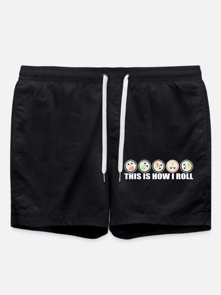 Sushi - Swim Trunks - black