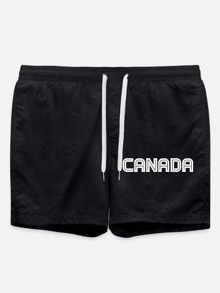 Canada - Vancouver - Toronto - Montreal - Kanada - Badeshorts - Schwarz