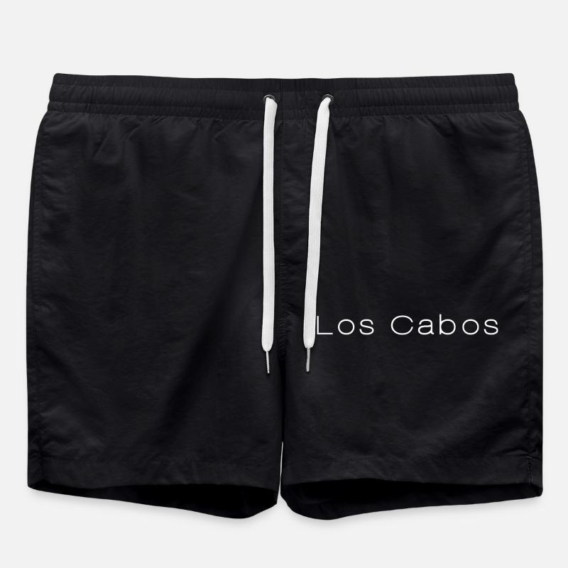 Los Cabos text - Badeshorts - Schwarz