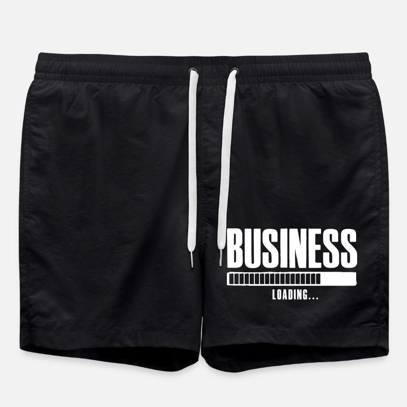 Business Loading Online Business Affiliate - Swim Trunks - black