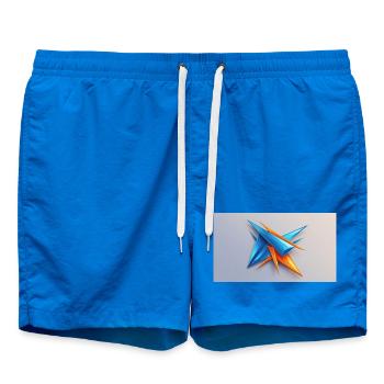 Origami Star BleuOrange - Short de bain - cobalt blue - Devant