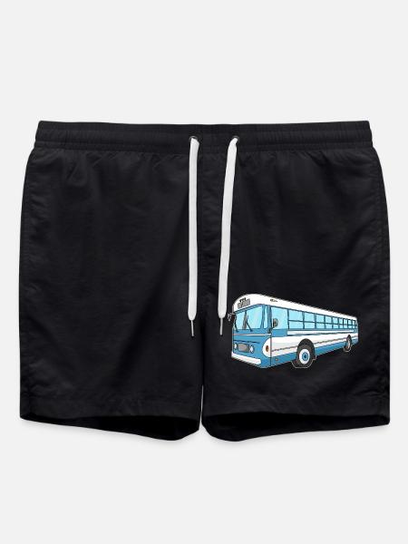 Bus - Short de bain - noir