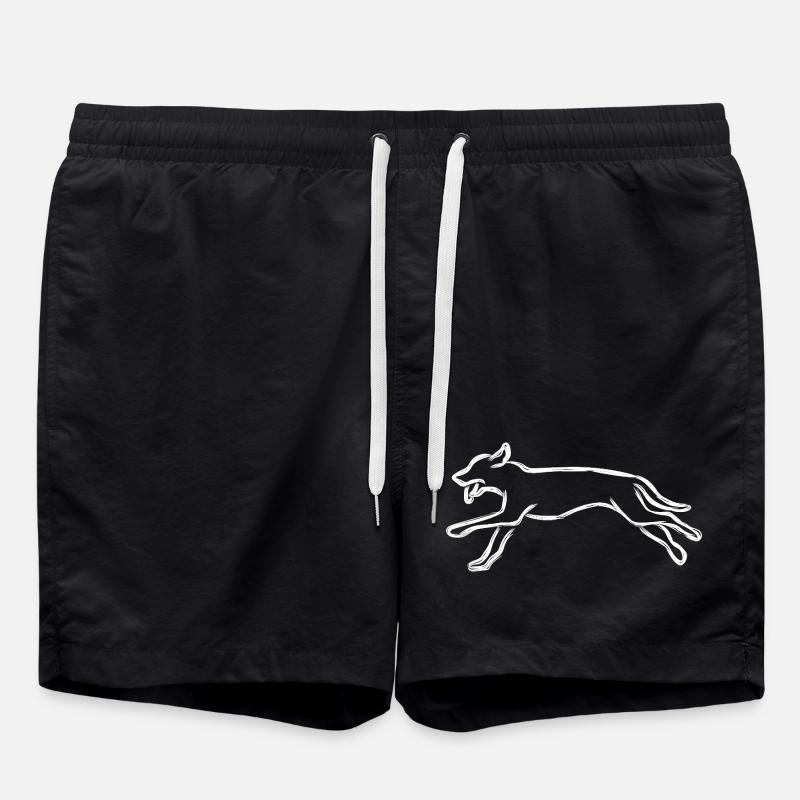 Chien - Short de bain - noir