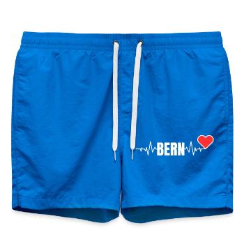 Un cœur pour Berne - Short de bain - cobalt blue - Devant