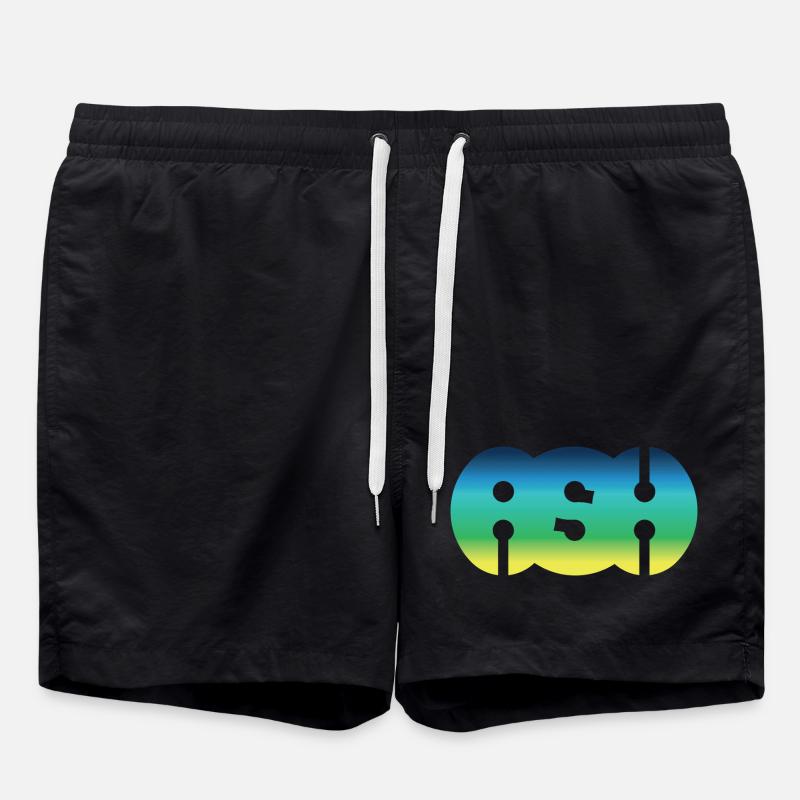 CENDRE - Short de bain - noir