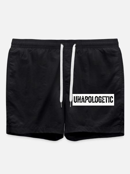 Unapologetic Authentics - Swim Trunks - black